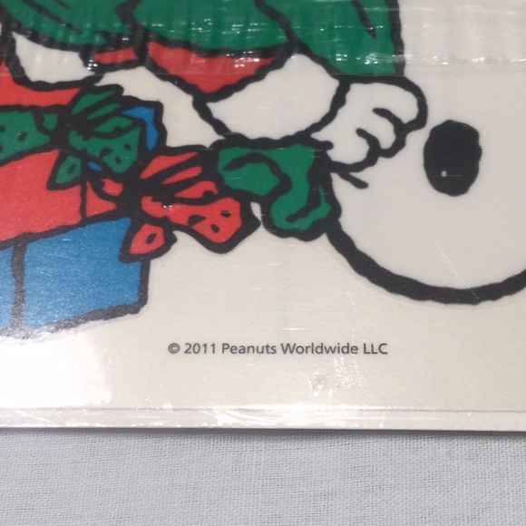 Hallmark Sticker Peanuts Moveable Decorations 2011 Made in U.S.A. - Picture 5 of 5